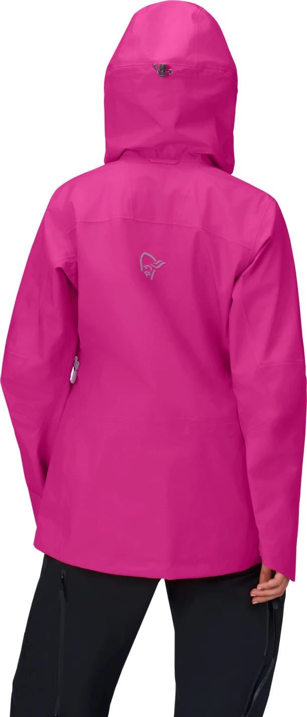 Norrøna Women's Lofoten GORE-TEX Jacket  Festival Fuchsia/Oatmeal Norrøna