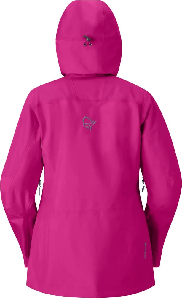 Norrøna Women's Lofoten GORE-TEX Jacket  Festival Fuchsia/Oatmeal Norrøna