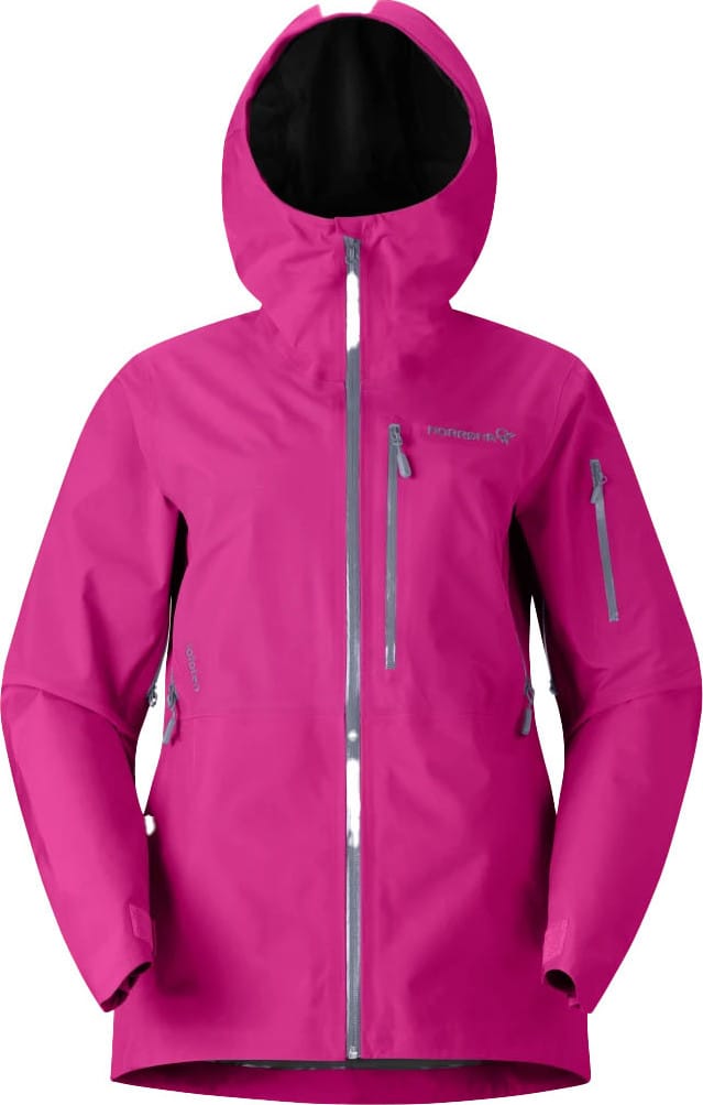 Norrøna Women's Lofoten GORE-TEX Jacket  Festival Fuchsia/Oatmeal Norrøna