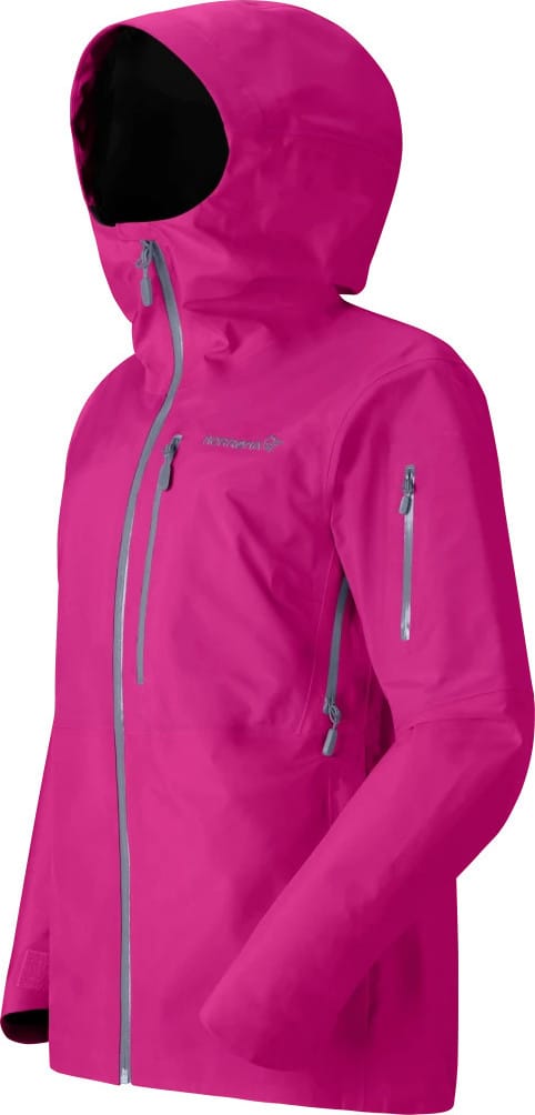 Norrøna Women's Lofoten GORE-TEX Jacket  Festival Fuchsia/Oatmeal Norrøna