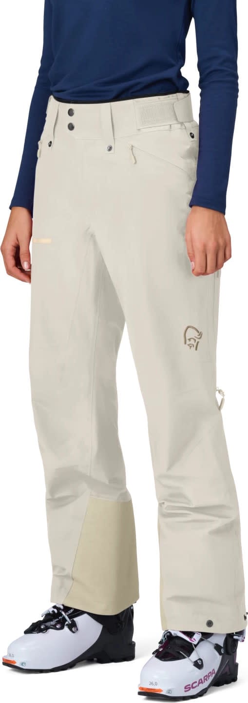 Norrøna Women's Lofoten GORE-TEX Pants  Oatmeal Norrøna