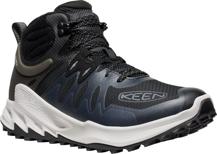 Keen Men's Zionic Waterproof Hiking Boot Black-black Keen