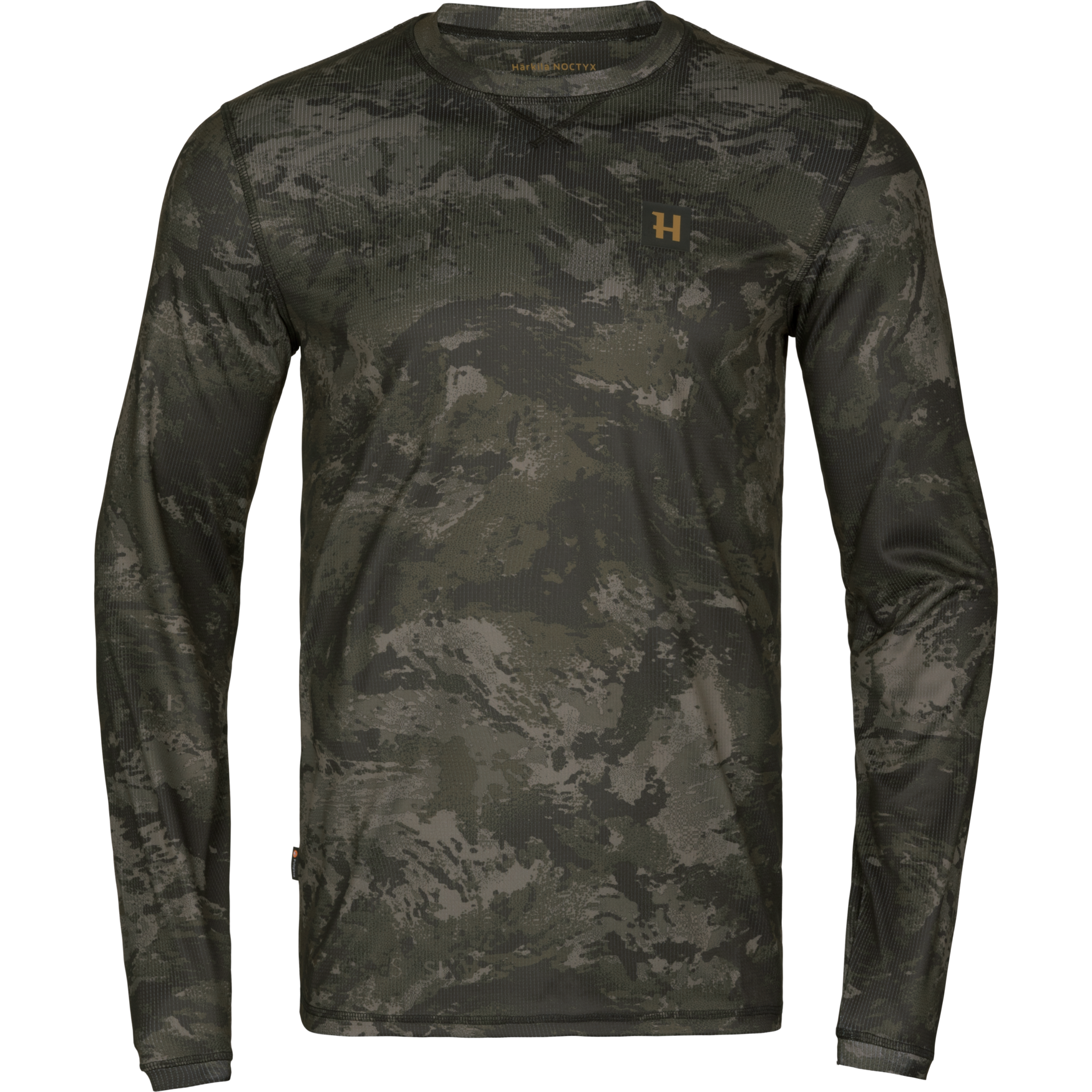 Härkila Härkila Noctyx Camo L/S T-Shirt Axis Msp Black