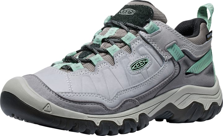 Keen Women's Targhee IV Waterproof Hiking Shoe-Alloy-Granite Green Alloy-granite Green Keen