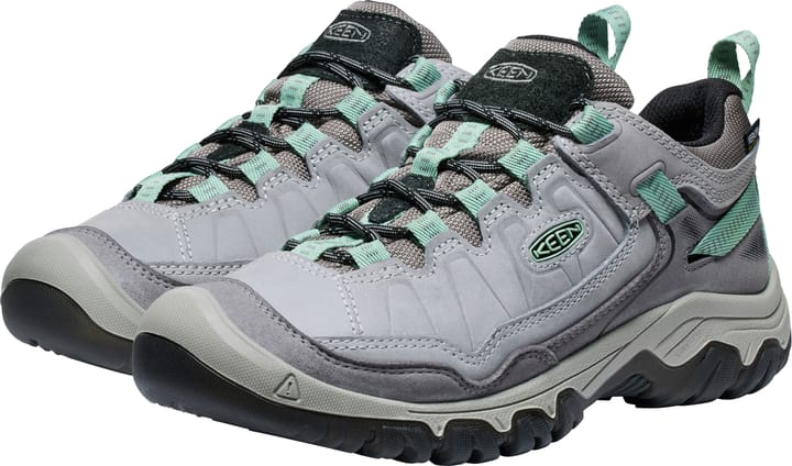 Keen Women's Targhee IV Waterproof Hiking Shoe-Alloy-Granite Green Alloy-granite Green Keen