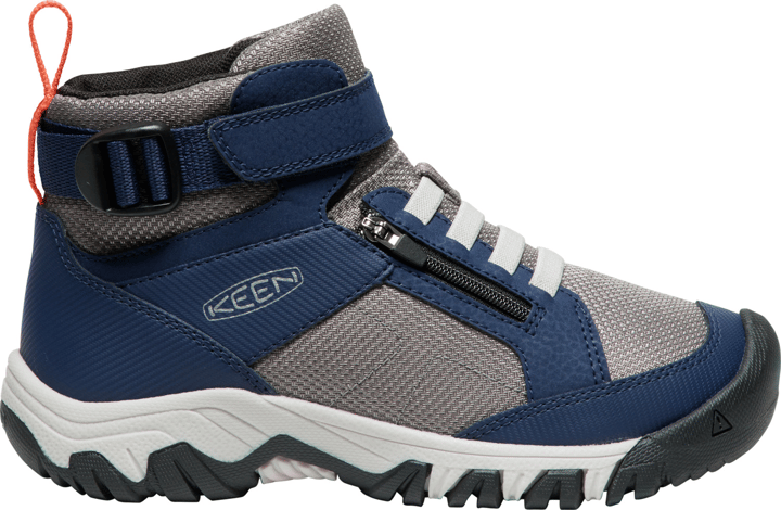 Keen Juniors' Targhee Boundless Hiking Boot Naval Academy-steel Grey Keen