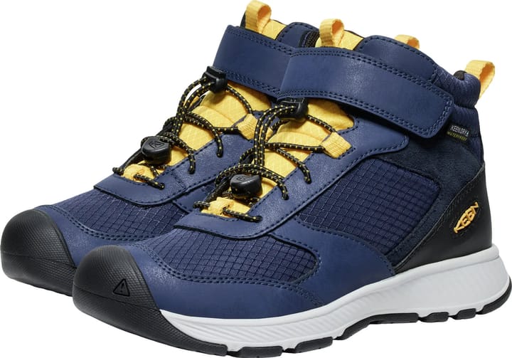 Keen Kid's Skua Mid Waterproof C-Naval Academy-Yolk Yellow Naval Academy-yolk Yellow Keen