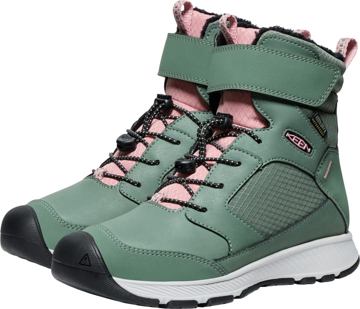 Keen Kids' Skua Winter Waterproof Dark Forest-rose Elegance Keen