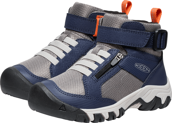 Keen Kids' Taghee Boundless Hiking Boot Naval Academy-steel Grey Keen