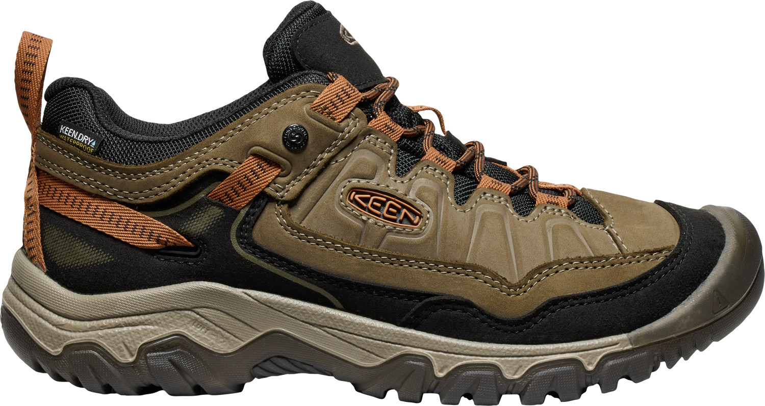 Keen Men's Keen Targhee IV Waterproof  Sea Turtle/Roasted Pecan, 47