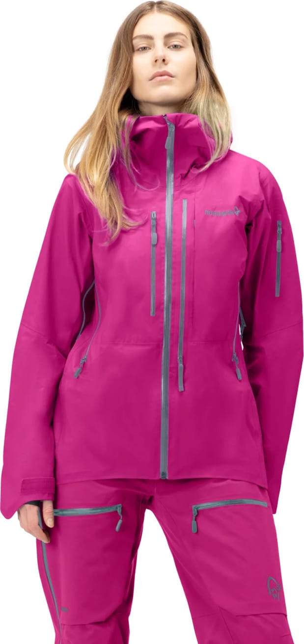 Norrøna Women's Lofoten GORE-TEX Pro Jacket Festival Fuchsia Norrøna