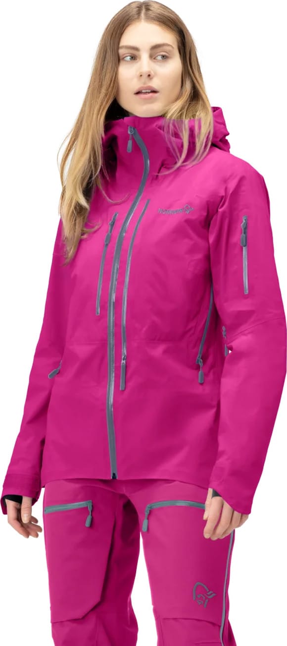 Norrøna Women's Lofoten GORE-TEX Pro Jacket Festival Fuchsia Norrøna