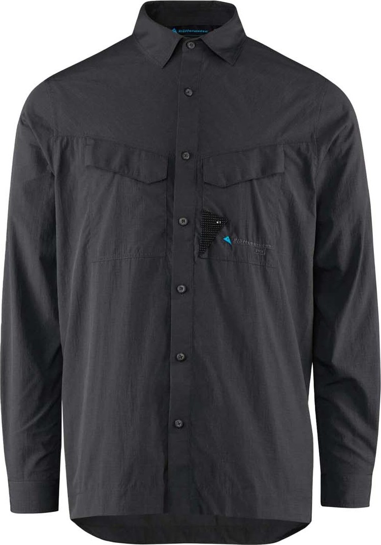 Klättermusen Men’s Syn Long Sleeve Shirt Raven