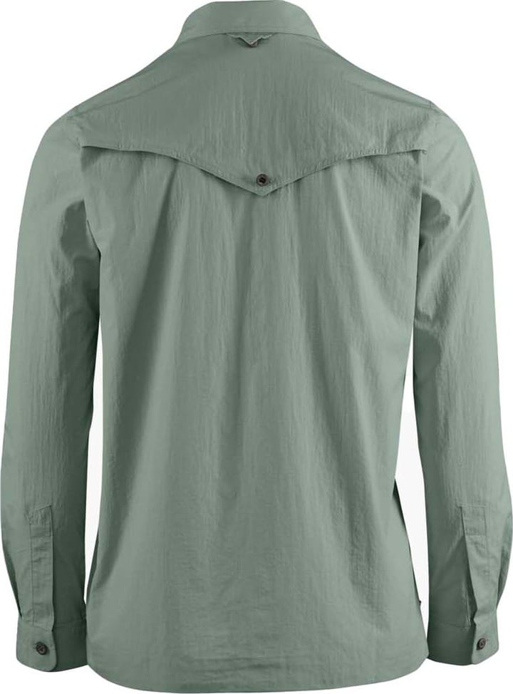 Klättermusen Women's Syn Long Sleeve Shirt Green Lake Klättermusen