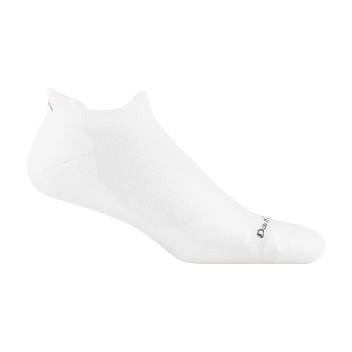 Darn Tough Men's Run No Show Tab Ultra-Lightweight White Darn Tough