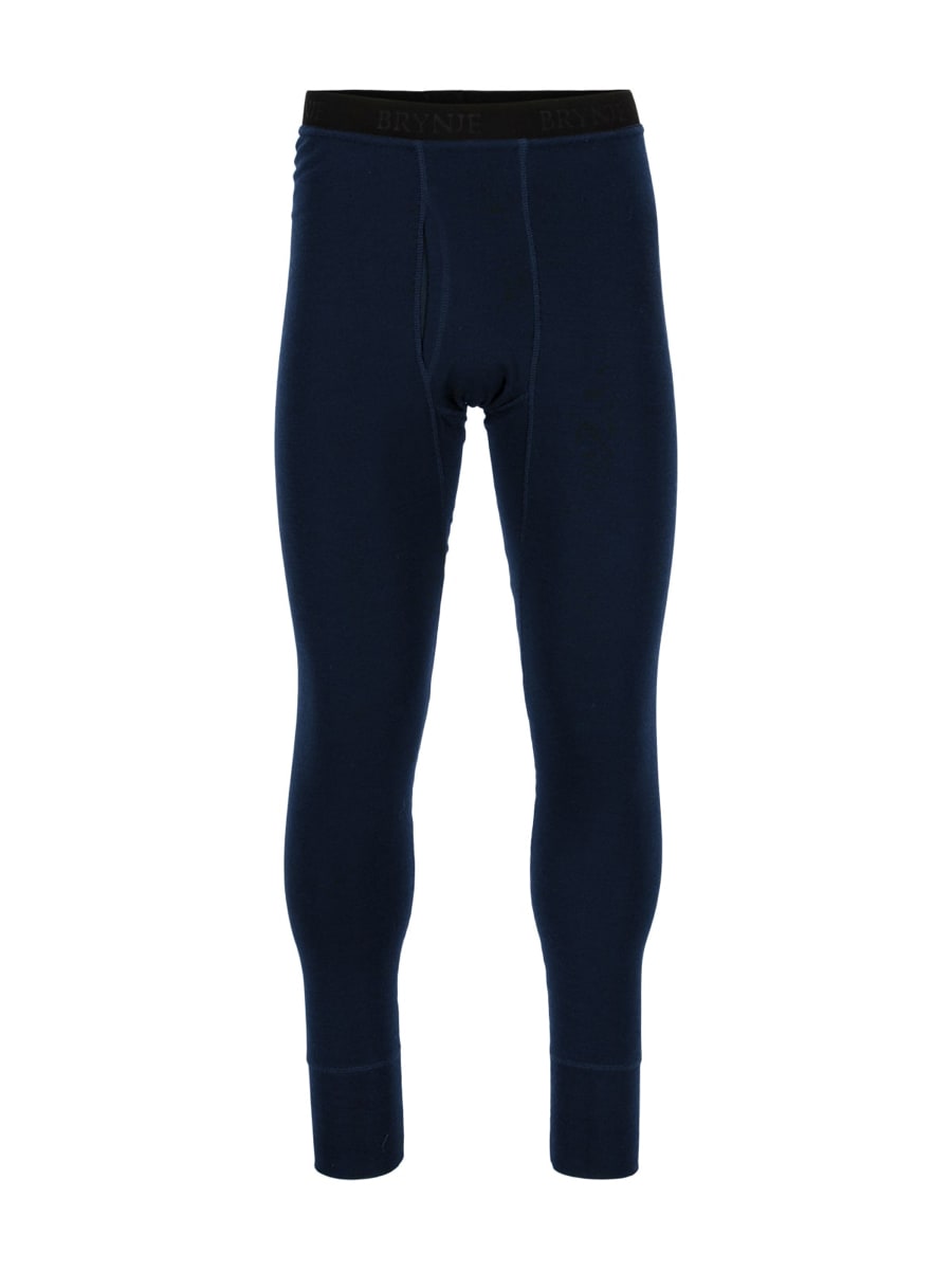 Brynje Unisex Arctic Longs With Fly Navy