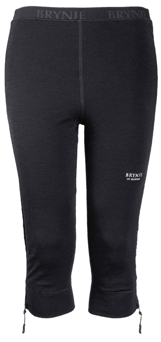 Brynje Arctic Zip-Off Longs 3/4 Legs Black Brynje