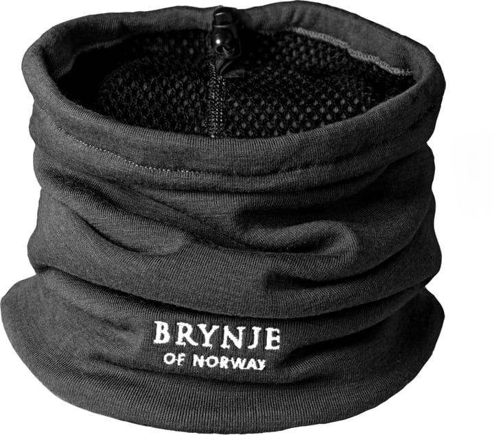 Brynje Arctic Neck with Lacing Black Brynje