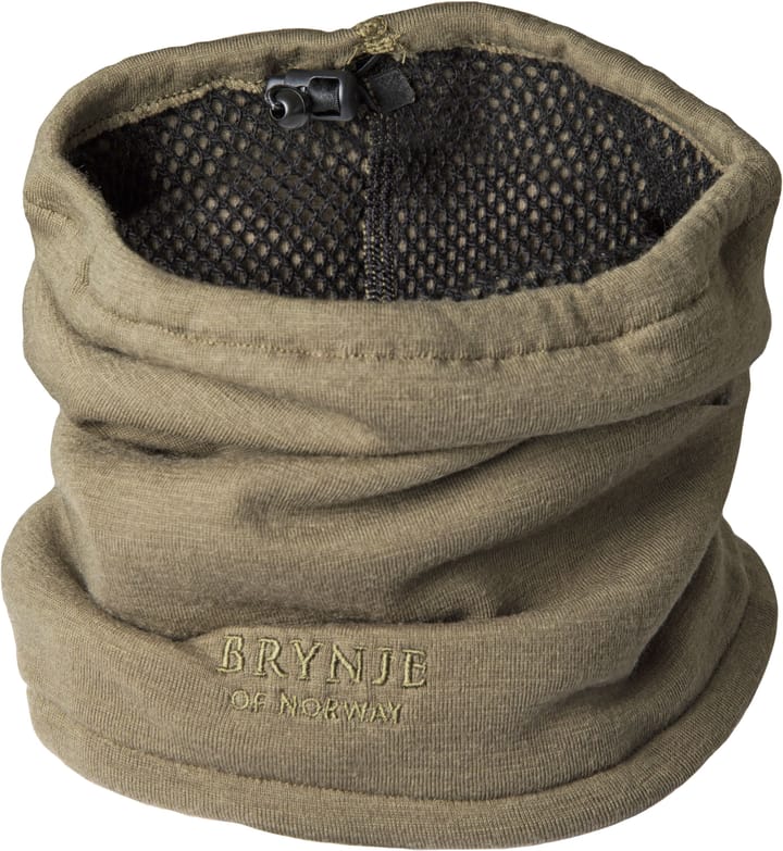 Brynje Tactical Arctic Neck W/Lacing Olivegreen Brynje