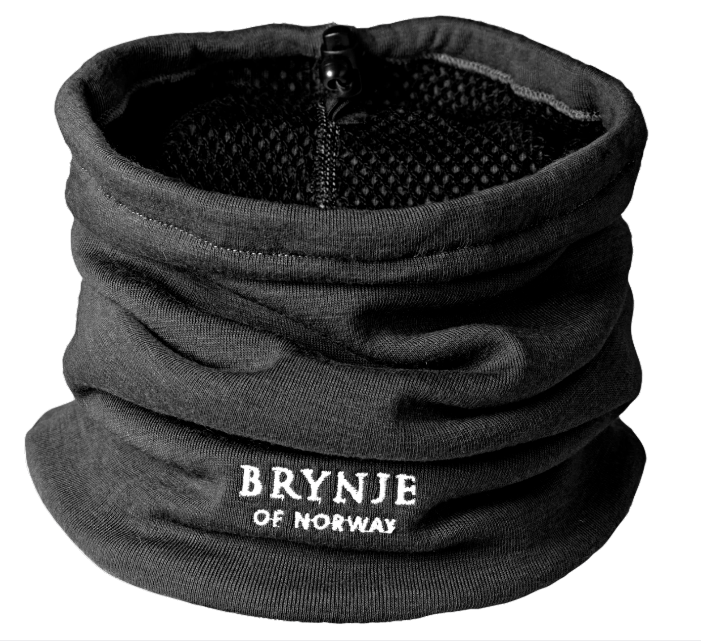 Brynje Arctic Neck W/Drawstring Charcoal