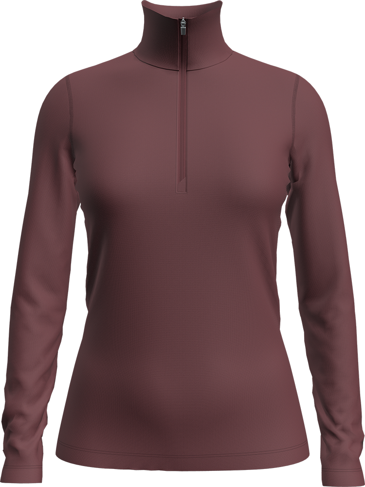 Icebreaker Women’s 260 Tech Longsleeve Half Zip Port