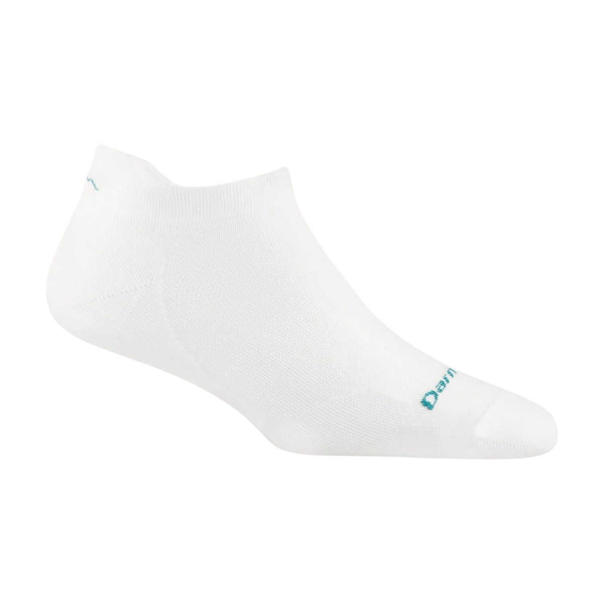 Darn Tough Women's Run Quarter No Cushion Ultra-Lightweight Sock White