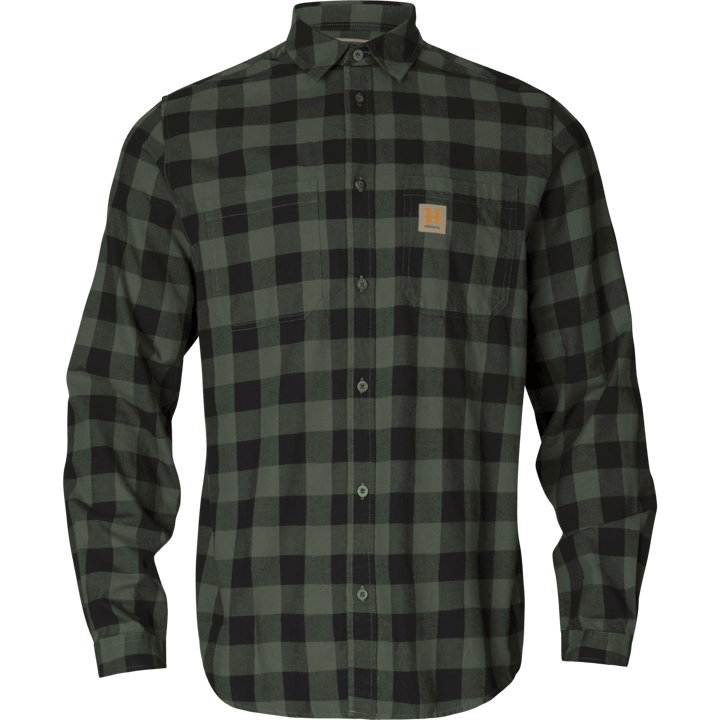 Härkila Härkila Scandinavian LS Shirt Green Check Härkila