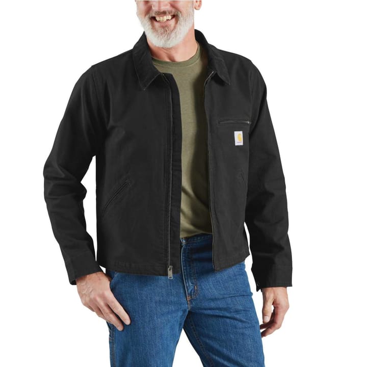 Carhartt Men's Relaxed Fit Duck Detroit Jacket Black Carhartt