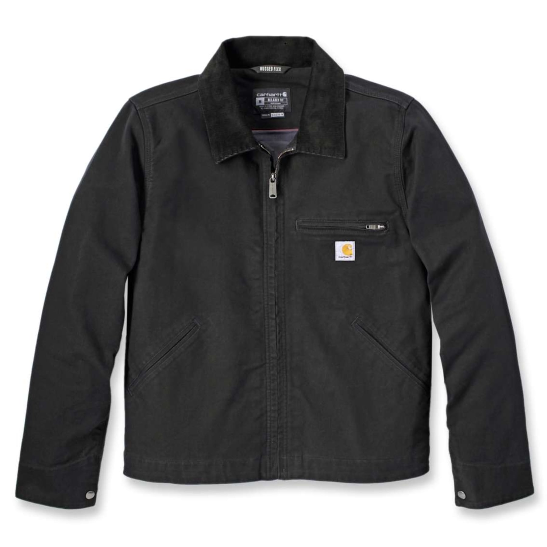 Carhartt Men’s Relaxed Fit Duck Detroit Jacket Black