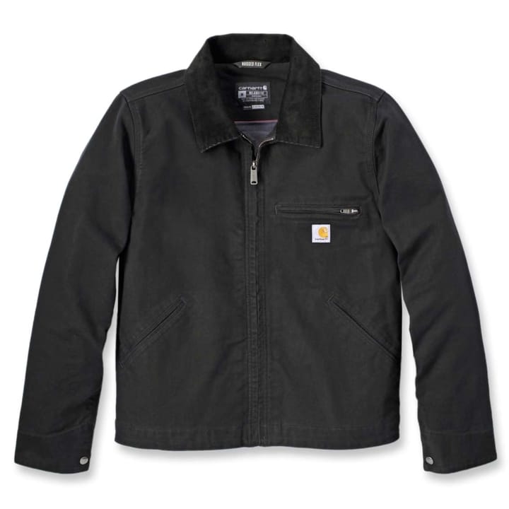 Carhartt Men's Relaxed Fit Duck Detroit Jacket Black Carhartt