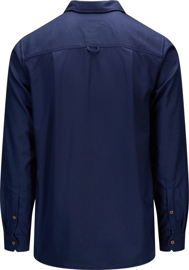 Aclima Men's ReBorn Woolshirt Navy Melange Aclima