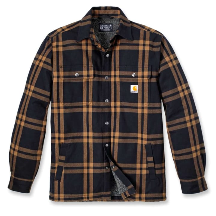 Carhartt hooded flannel fashion jacket