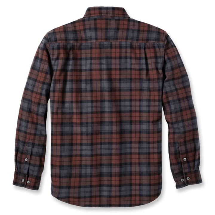 Carhartt Men's Flannel L/S Plaid Shirt Mocha Carhartt