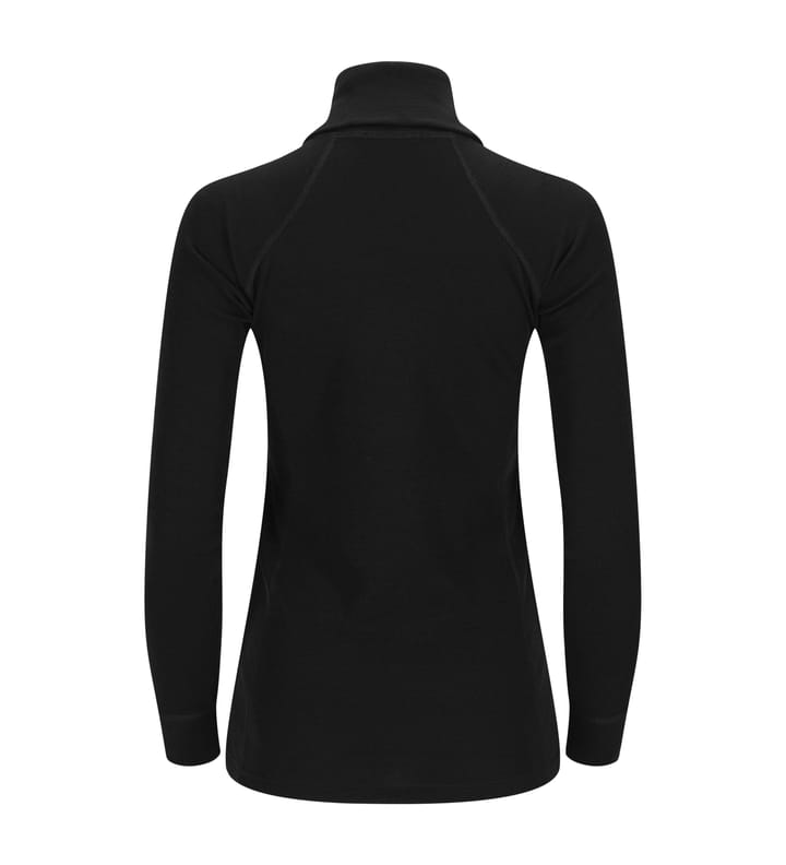 Aclima Women's WarmWool Polo Jet Black Aclima