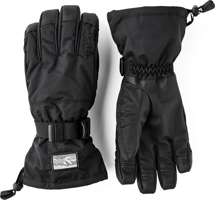 Hestra Gauntlet Sr. - 5 Finger Black/Black Hestra