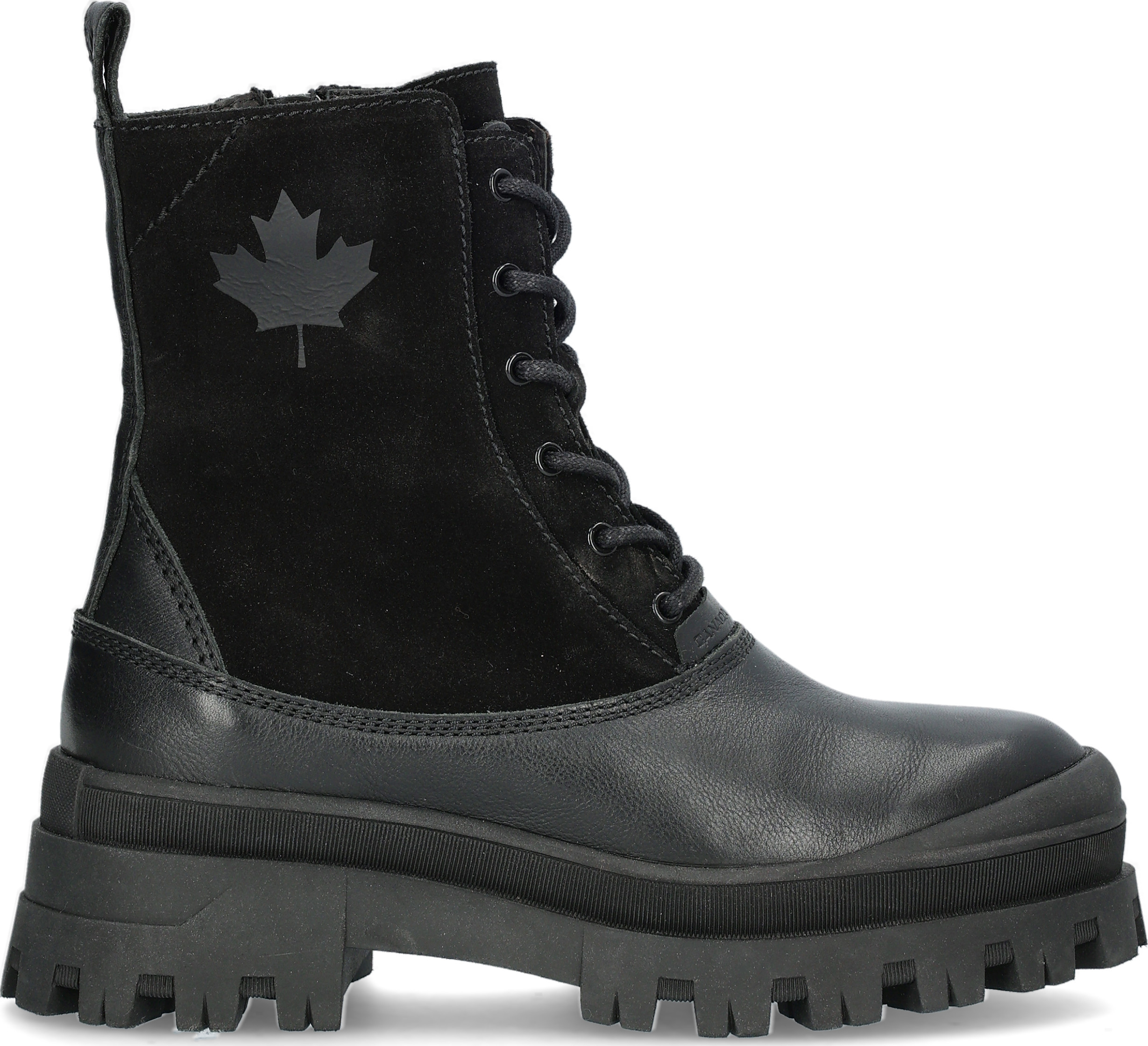 Canada Snow Women’s Mount Nessa Lace Up Black