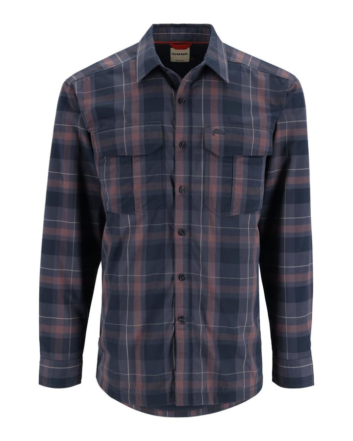 Simms Simms Coldweather Shirt Selvedge Logan Plaid Simms