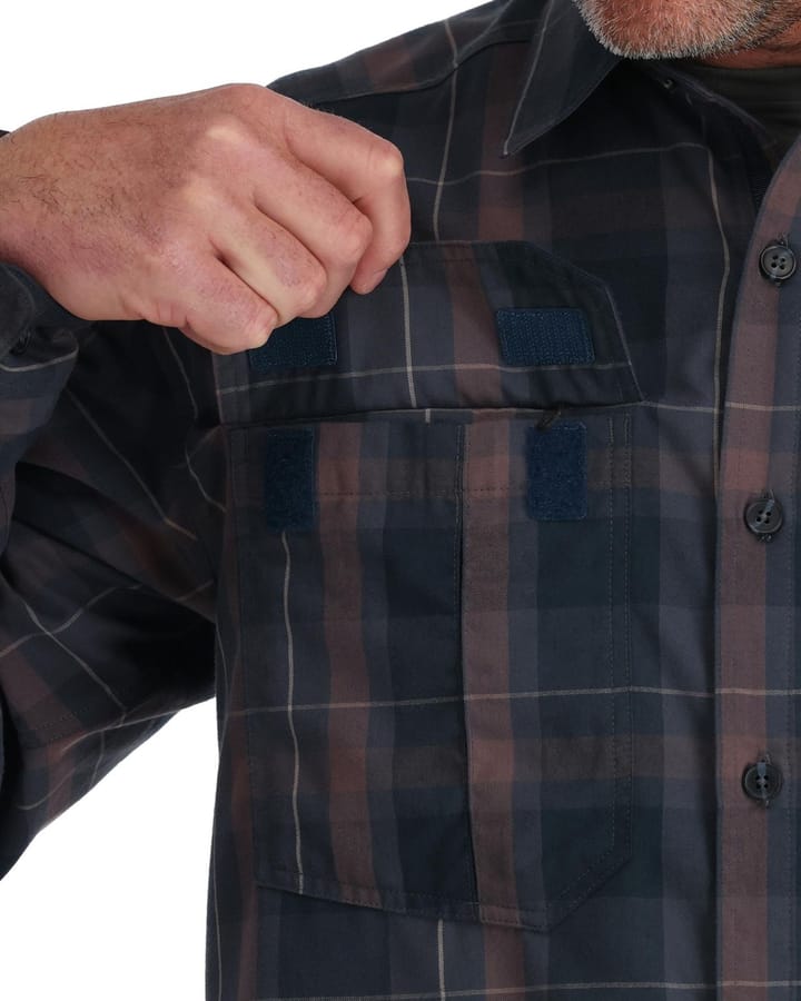 Simms Simms Coldweather Shirt Selvedge Logan Plaid Simms