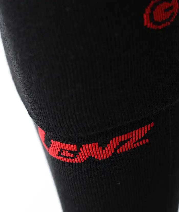 Lenz Heat Sock 6.1 Toe Cap Compression Black Lenz