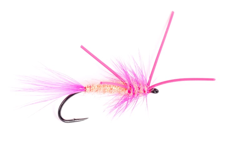 Guideline Guideline Rubber Leg Pink Streamer #8 Sjøørretflue Guideline