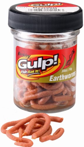 Berkley Gew-Br Gulp Earthworm Brwn 4in 57  Berkley