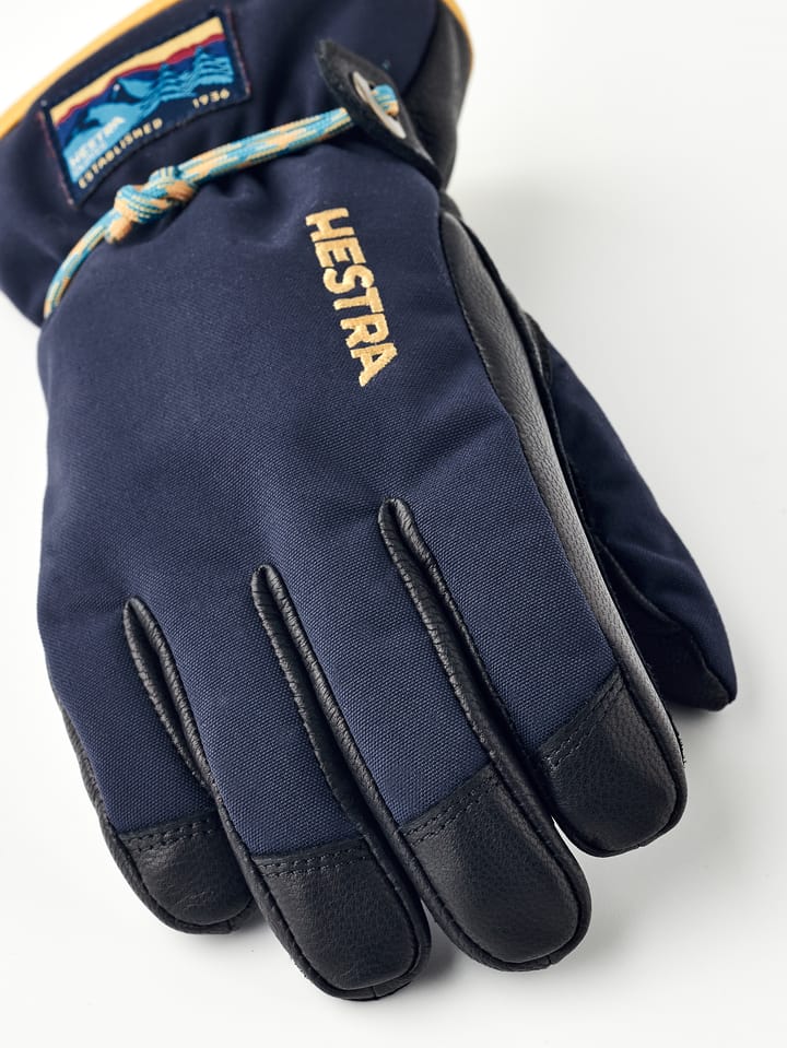 Hestra Kids' Wakayama Jr - 5 Finger Navy Hestra