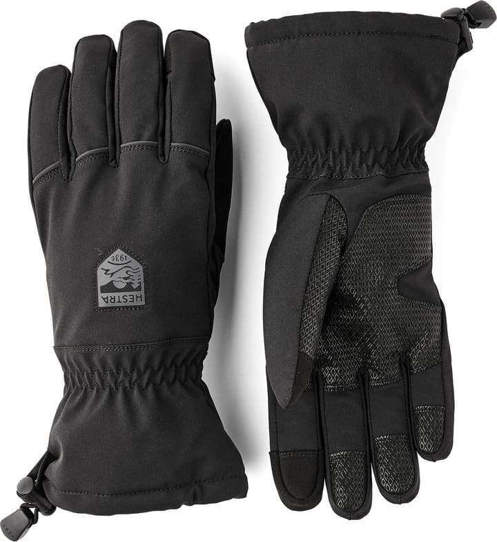 Hestra CZone Contact Gauntlet - 5 Finger Black Hestra