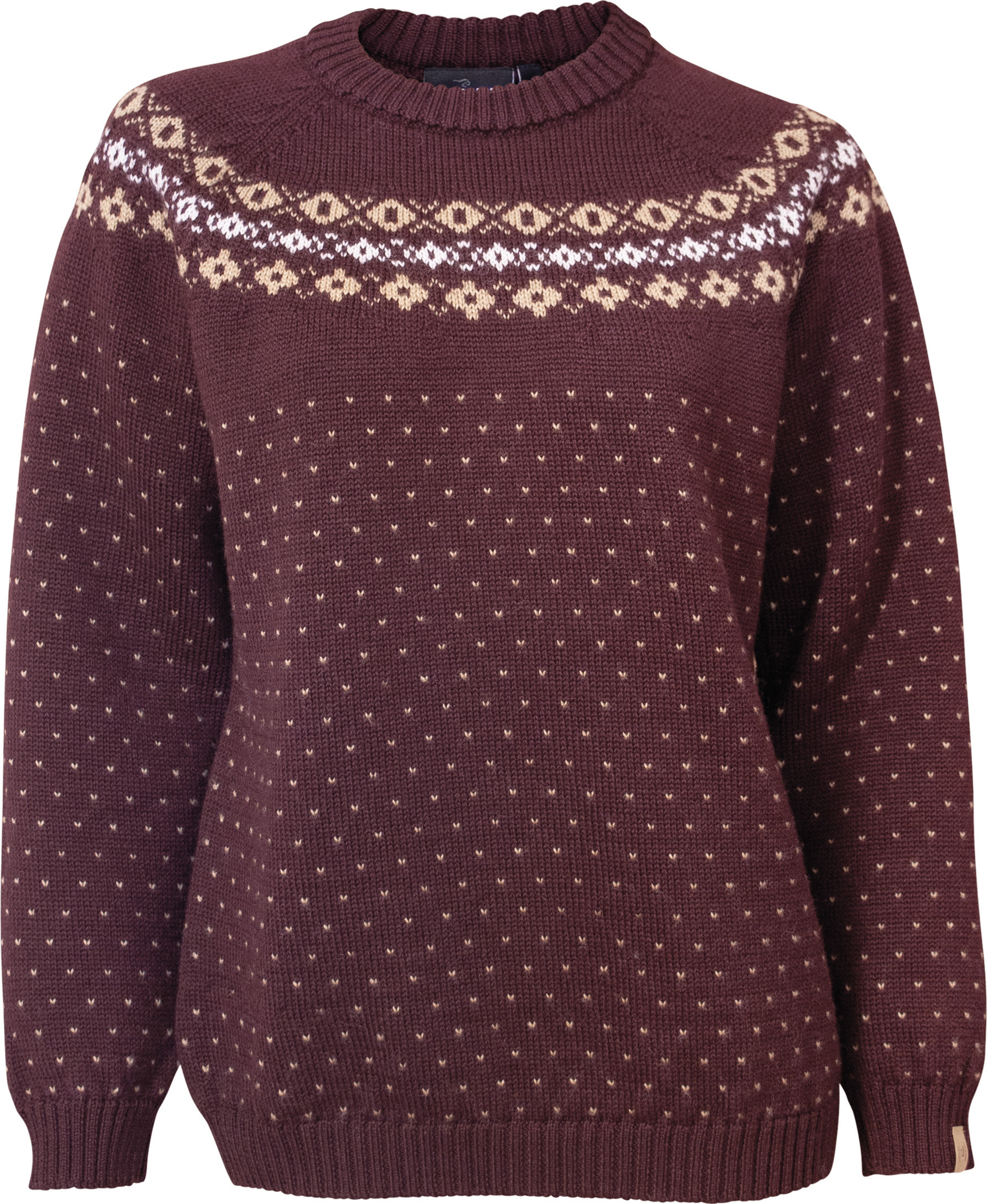 Ivanhoe Women’s Sire Crewneck Ruby Wine