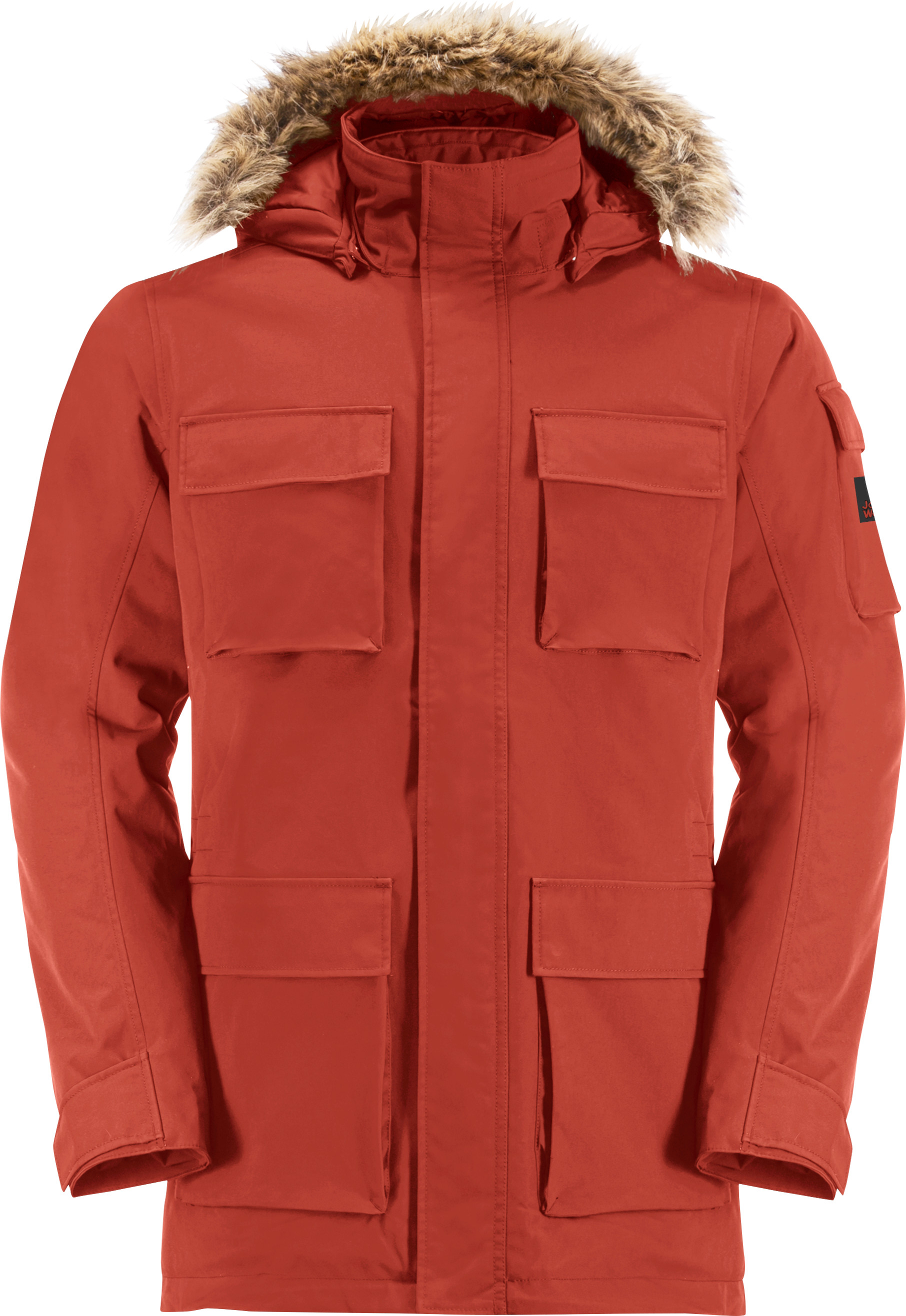 Jack wolfskin coastal range parka burgundy best sale