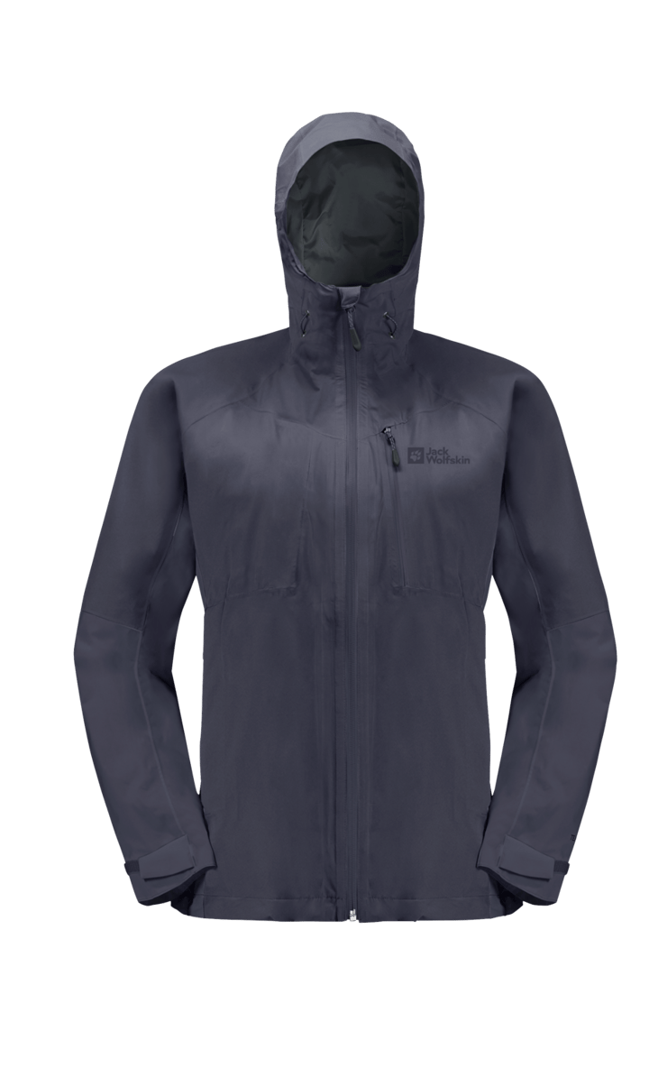 Jack Wolfskin Women's Eagle Peak 2-Layer Jacket Graphite Jack Wolfskin