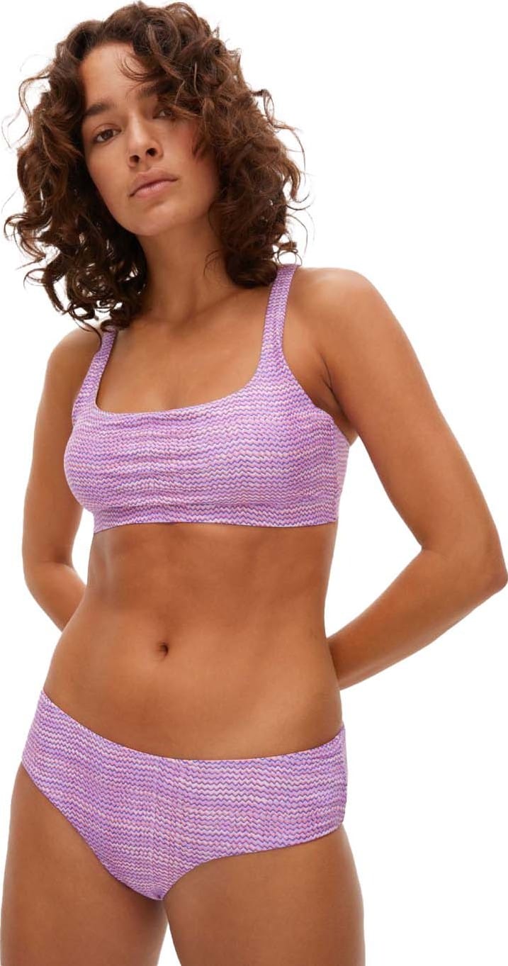 Röhnisch Women's Asrin Bikini Briefs Zigzag Purple Röhnisch