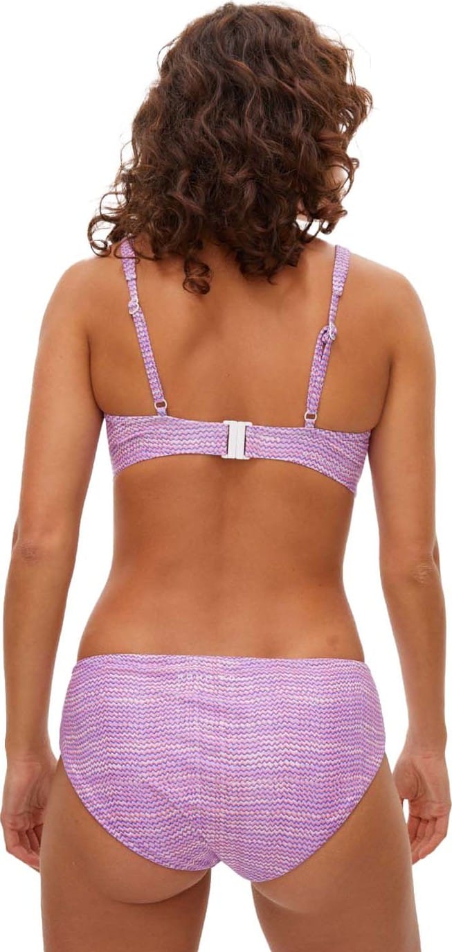 Röhnisch Women's Asrin Bikini Briefs Zigzag Purple Röhnisch