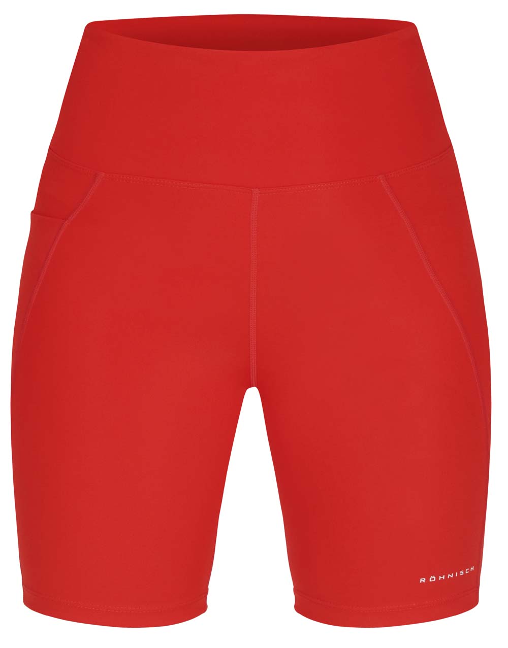 Röhnisch Women’s Flattering High Waist Bike Tights Fiery Red