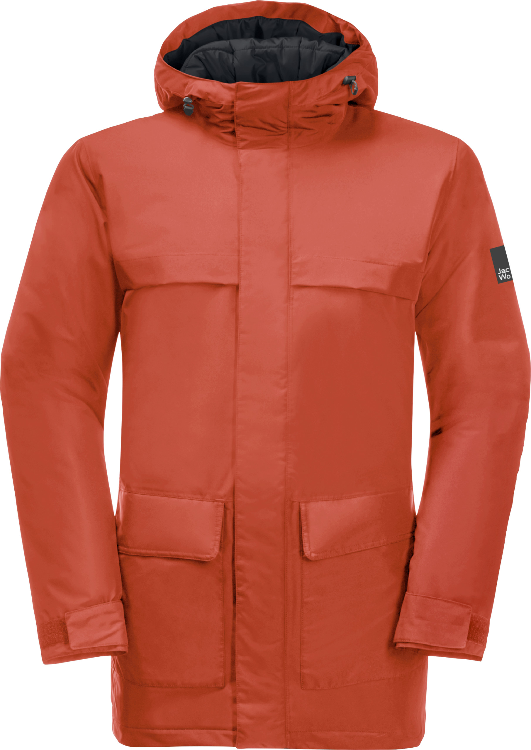 Jack Wolfskin Men’s Winterlager Parka Intense Rust